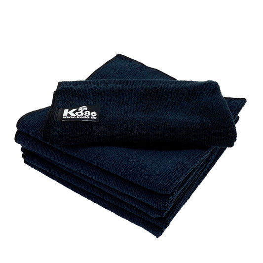 KO86 Allround Microfiber Cloth Black 40x40cm 300GSM
