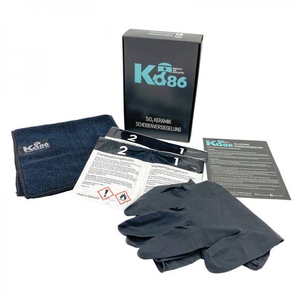 KO86 SiO2 Keramik Scheibenversiegelung 8 tlg. Set